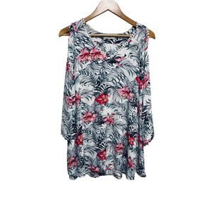 Solitaire beach top/coverup